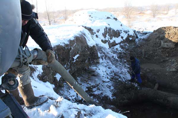 12 часов без воды провел один из городских районов