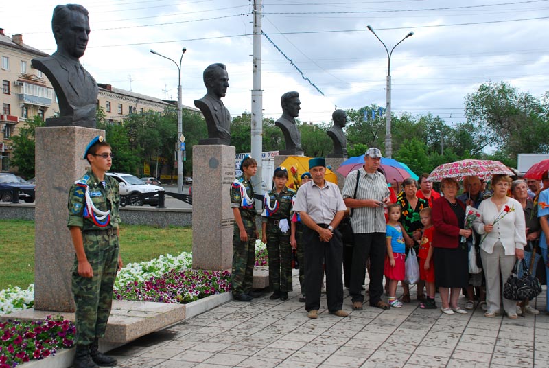 Орчане почтили память погибших в годовщину начала великой войны