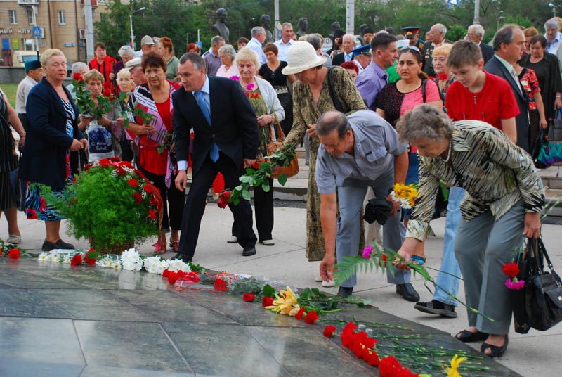 Орчане почтили память погибших в годовщину начала великой войны