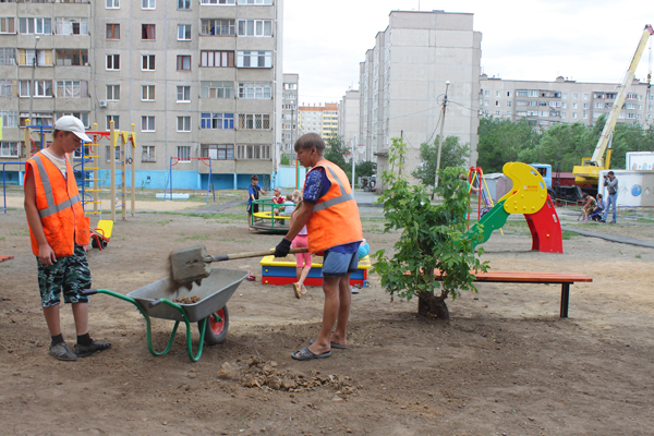 Есть где разгуляться. В городе массово строят детские площадки