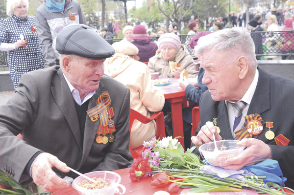 Орск отметил юбилей Великой Победы