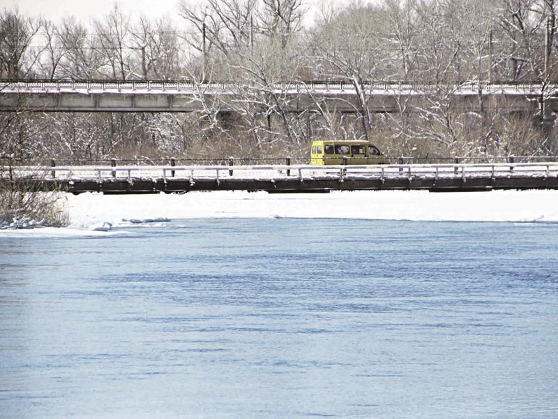 К городу подбирается большая вода. Специалисты корректируют прогнозы относительно паводка