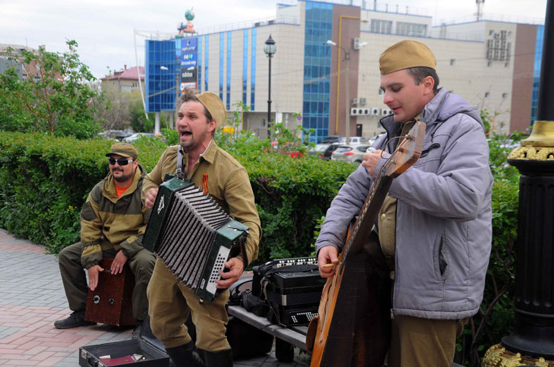 «Привокзал» обосновался в центре города... Отдыхающие были не против