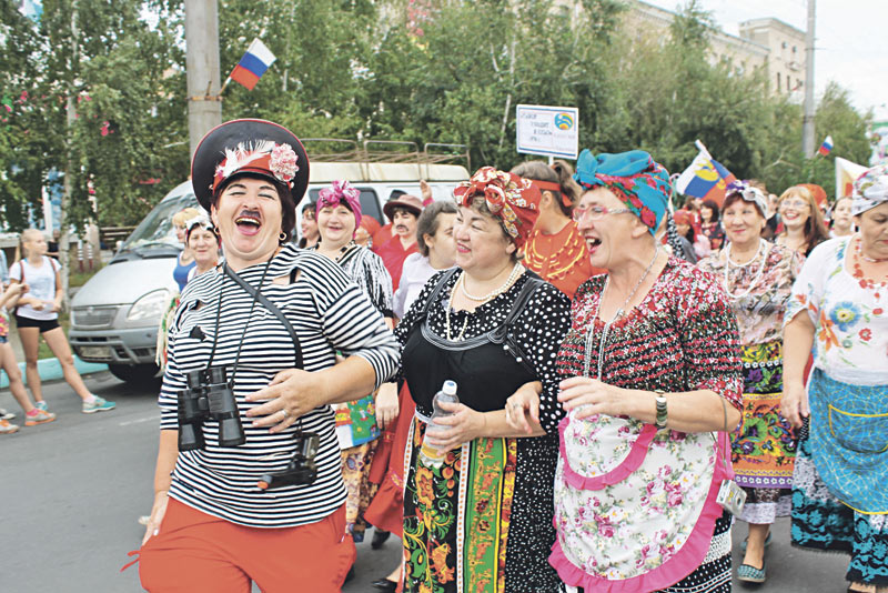 Герои любимых кинолент вышли на улицы города