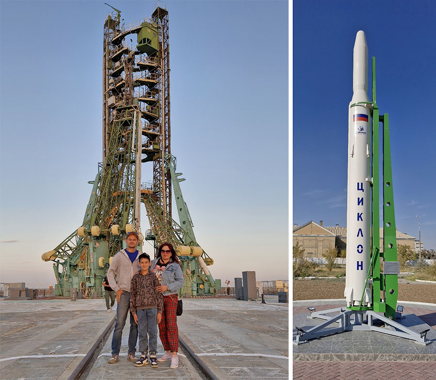 Ворота в космос. Ирина и Роман Мулычкины в очередной раз посетили Казахстан