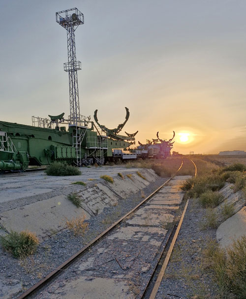 Ворота в космос. Ирина и Роман Мулычкины в очередной раз посетили Казахстан