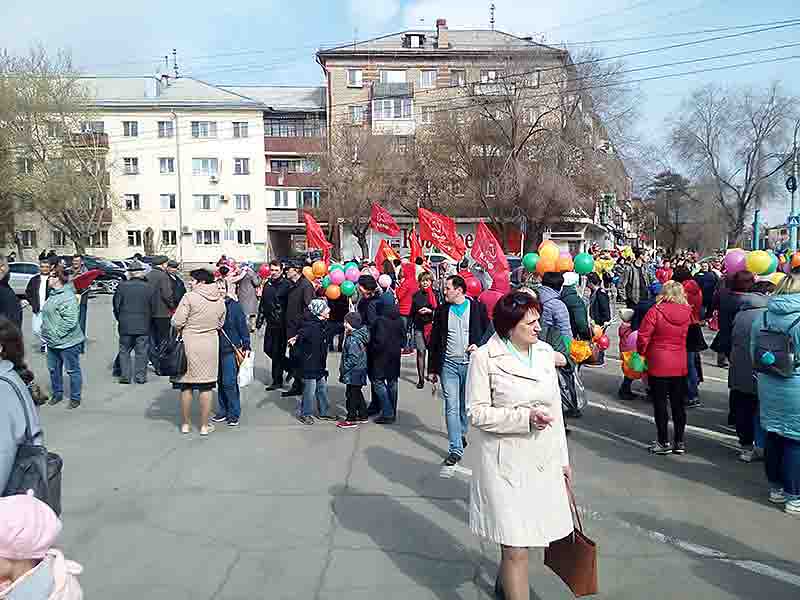 Фоторепортаж об орском Первомае 