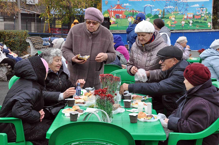 Осень закружила в танце самых опытных и мудрых