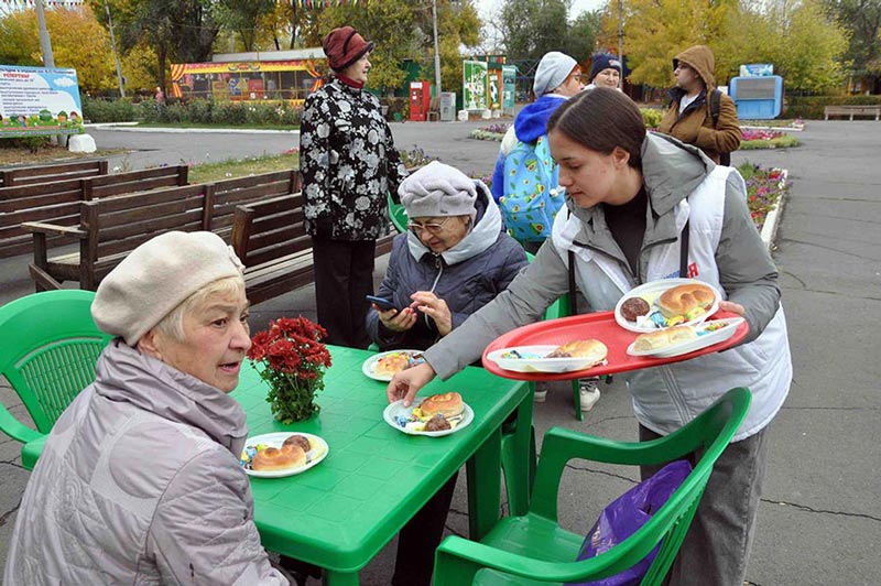 Осень закружила в танце самых опытных и мудрых