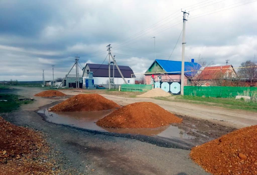 Дороги частного сектора продолжают приводить в порядок