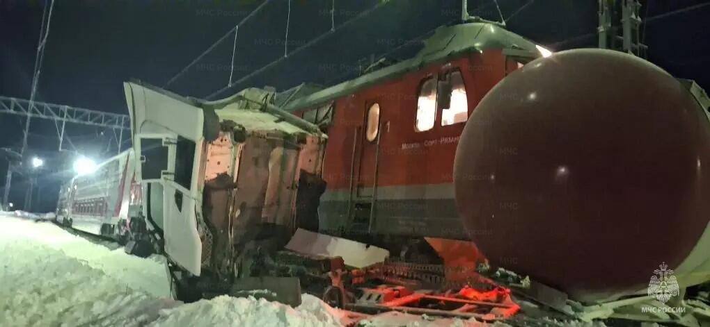 ДТП с бензовозом в Мордовии задержало поезд «Орск-Москва» более чем на два часа