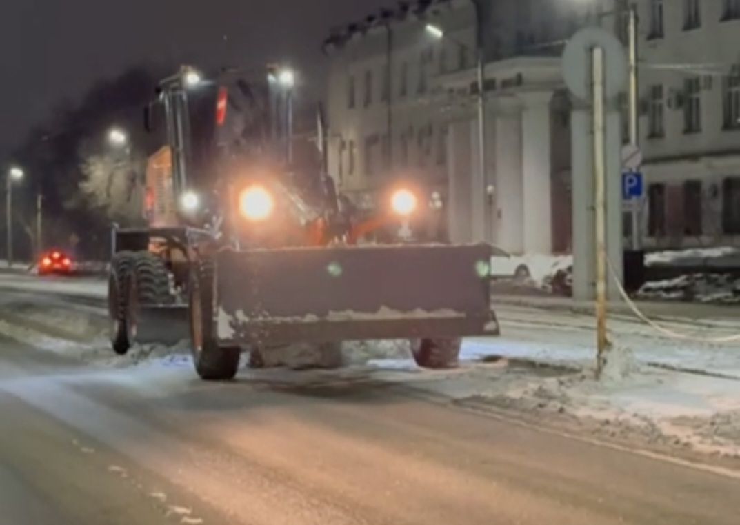 Пока город спит - коммунальщики работают