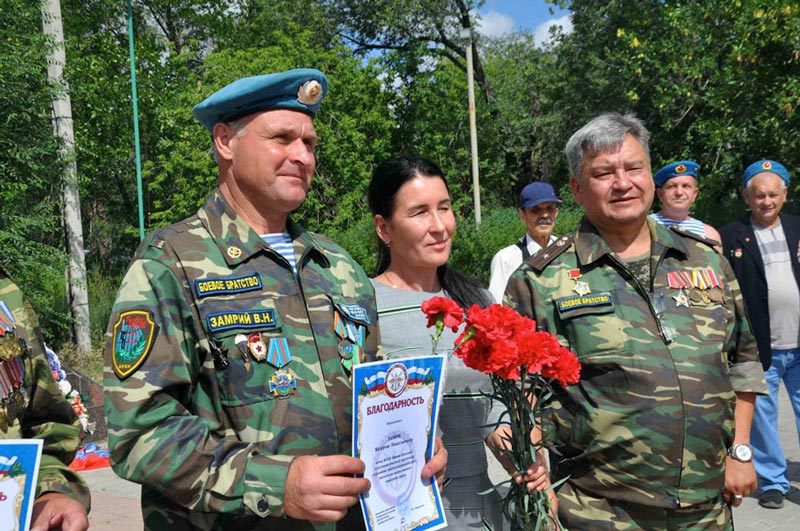 «Голубые береты» вспомнили годы службы в ВДВ