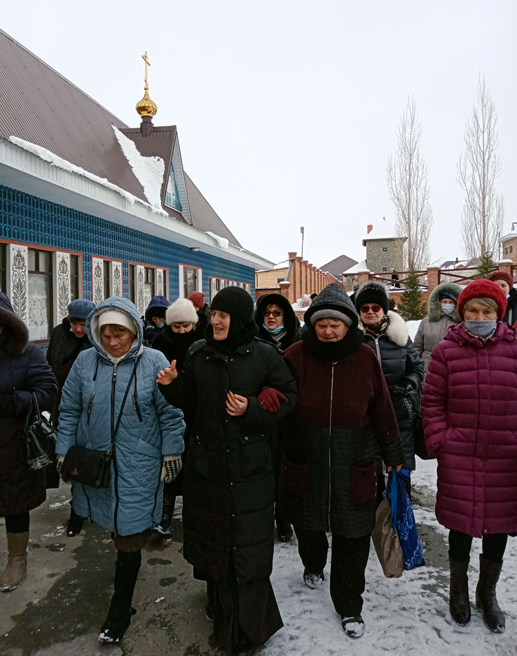 Поездка в монастырь наполнила день светом и теплом