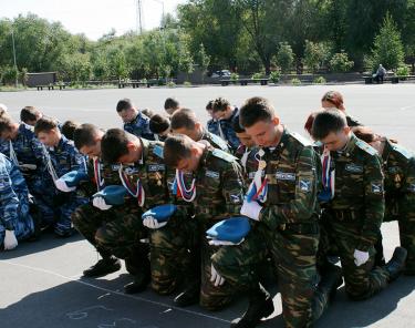 В память о жертвах Беслана