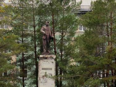 Как Ленин на трамвайном складе оказался?