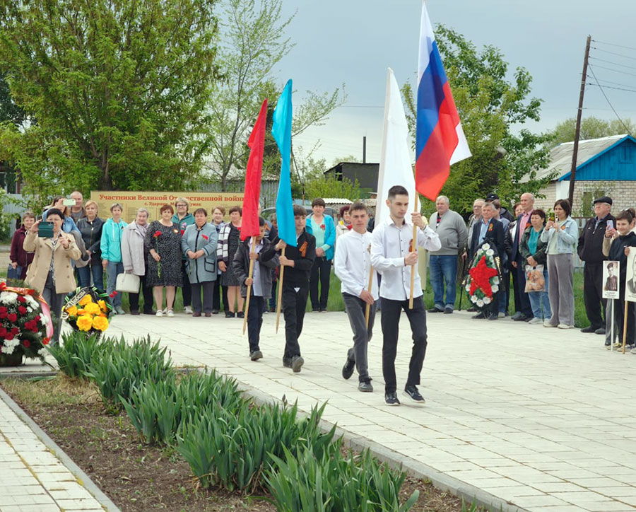 В селах почтили память защитников Родины