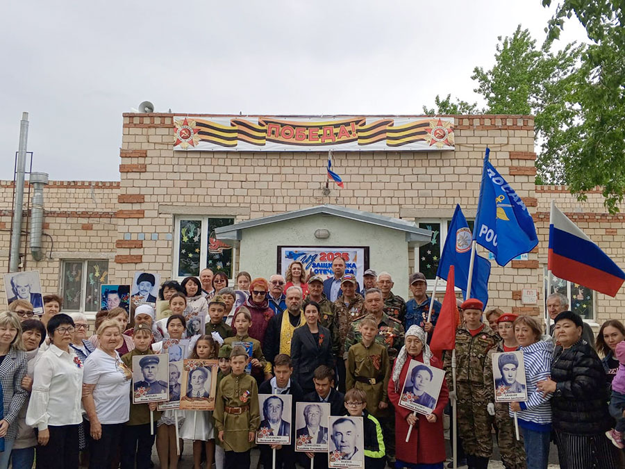 В селах почтили память защитников Родины