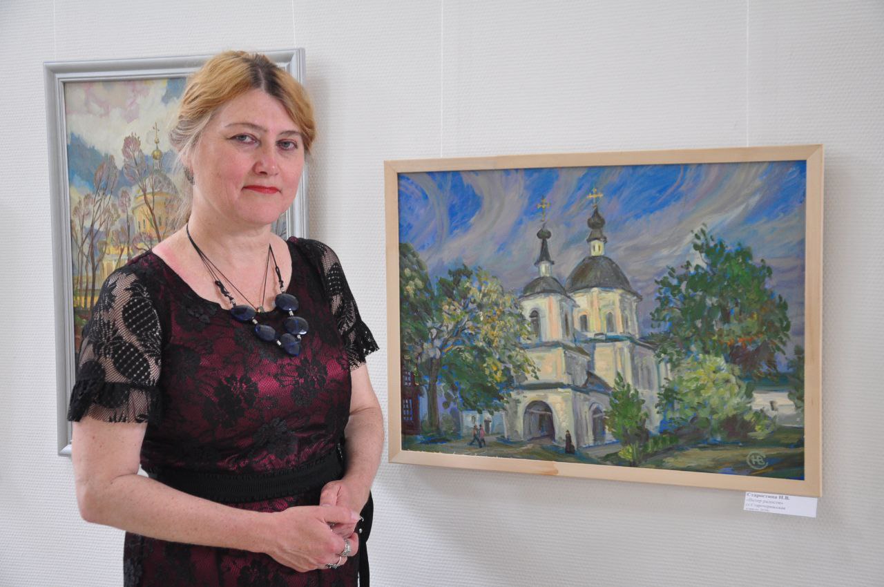 Красота храмов и природы - на картинах орчанки