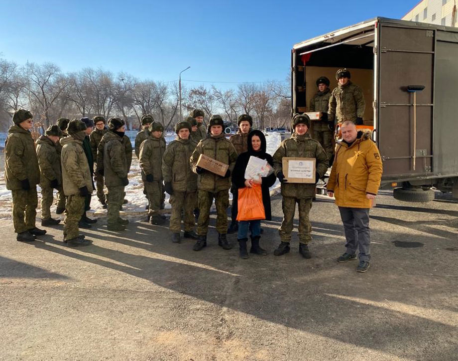 Гуманитарный груз доставили в Тоцк