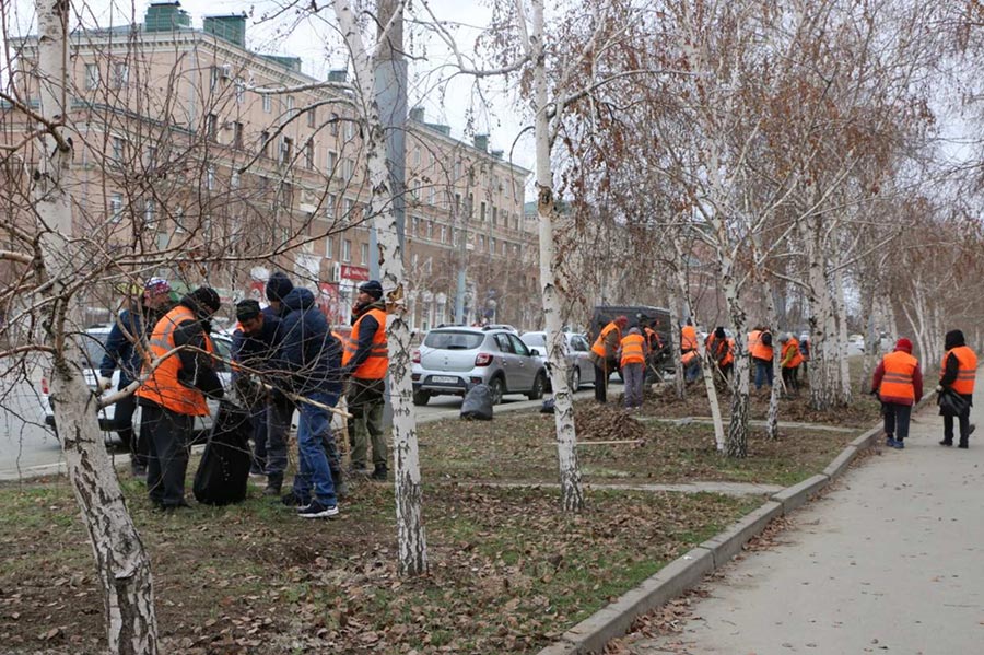 Улицы приводят в порядок