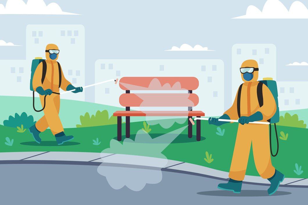В Орске продолжается санитарная обработка улиц после паводка