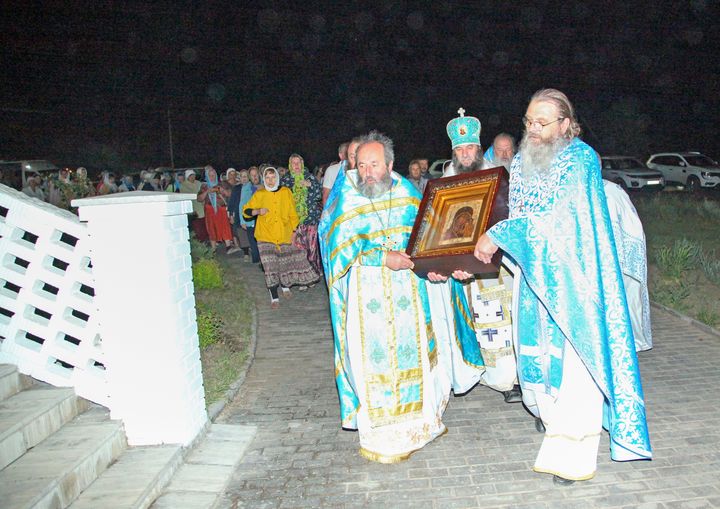 В Орске побывала Казанская икона Божией Матери