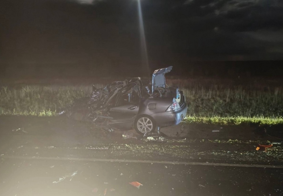 В смертельной аварии погибли три человека