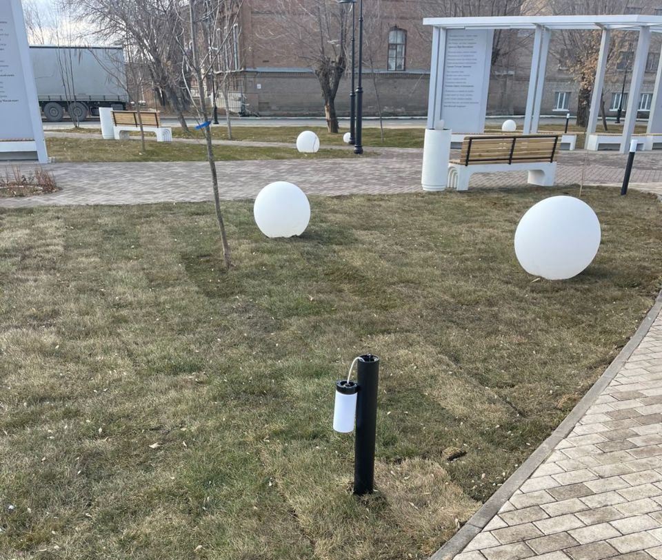 Сквер Пушкина снова пострадал от рук вандалов