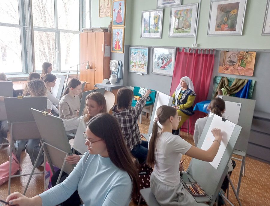 Национальный колорит в портретах