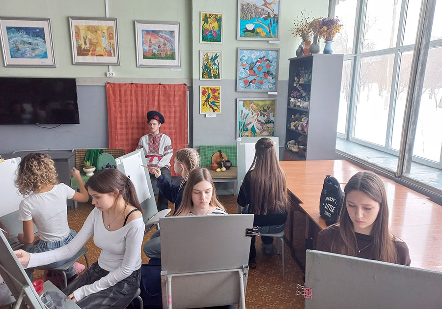 Национальный колорит в портретах