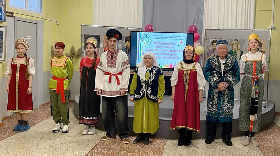 Национальный колорит в портретах