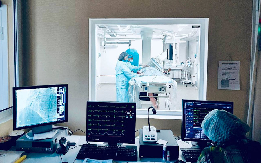 Ультразвук против тромба. Орские врачи первыми в регионе провели уникальную операцию