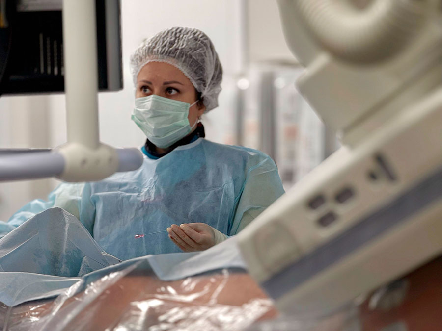 Ультразвук против тромба. Орские врачи первыми в регионе провели уникальную операцию