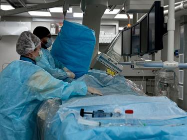 Ультразвук против тромба