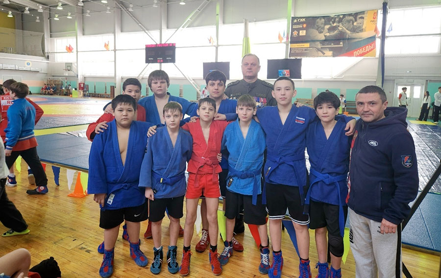 Собрали медали на татами