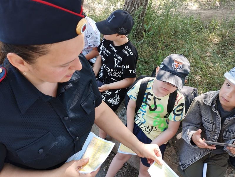 Юные орчане напомнили о важности соблюдения ПДД