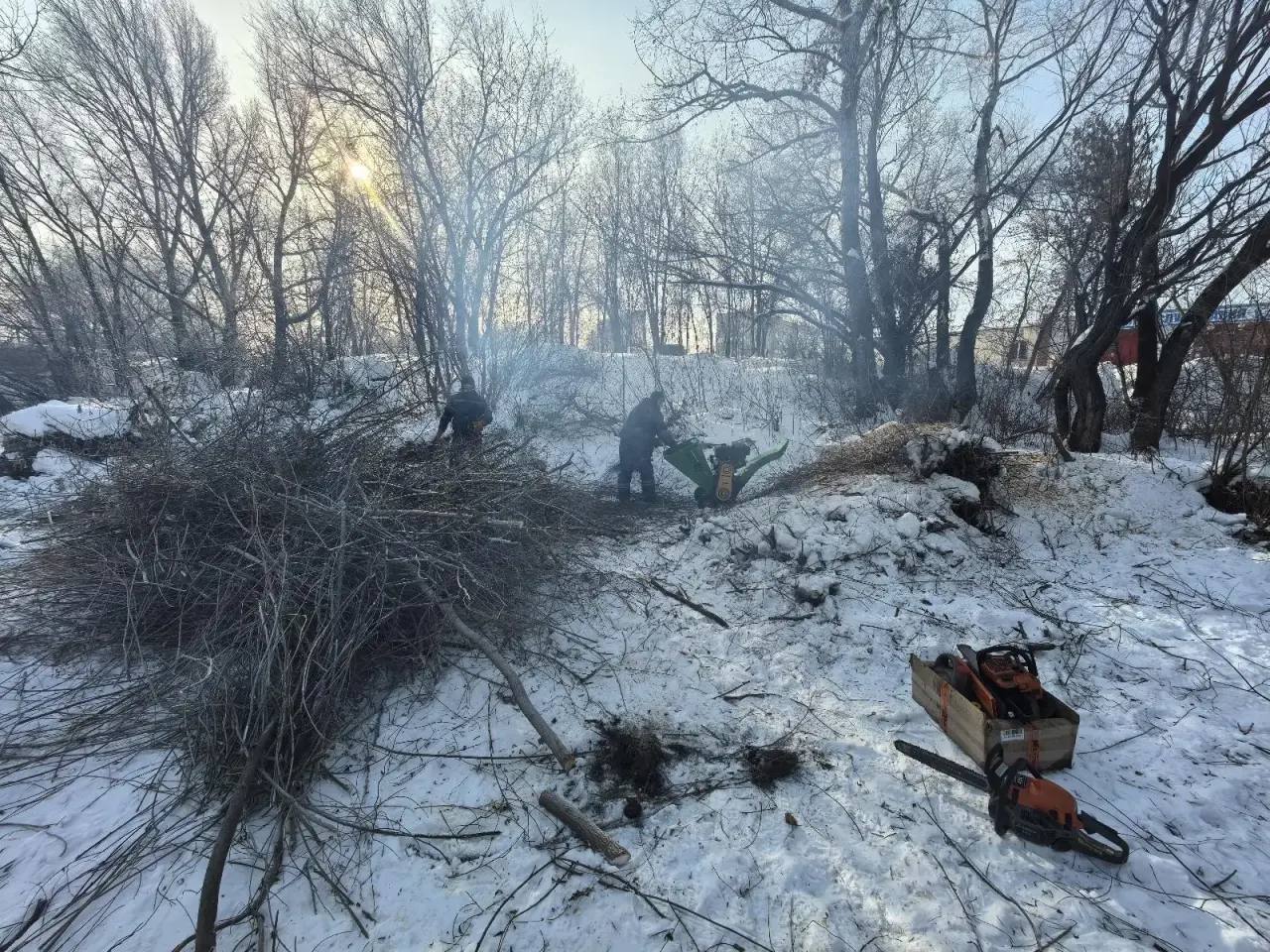 Ручей Казак-Чекан очистили перед паводком