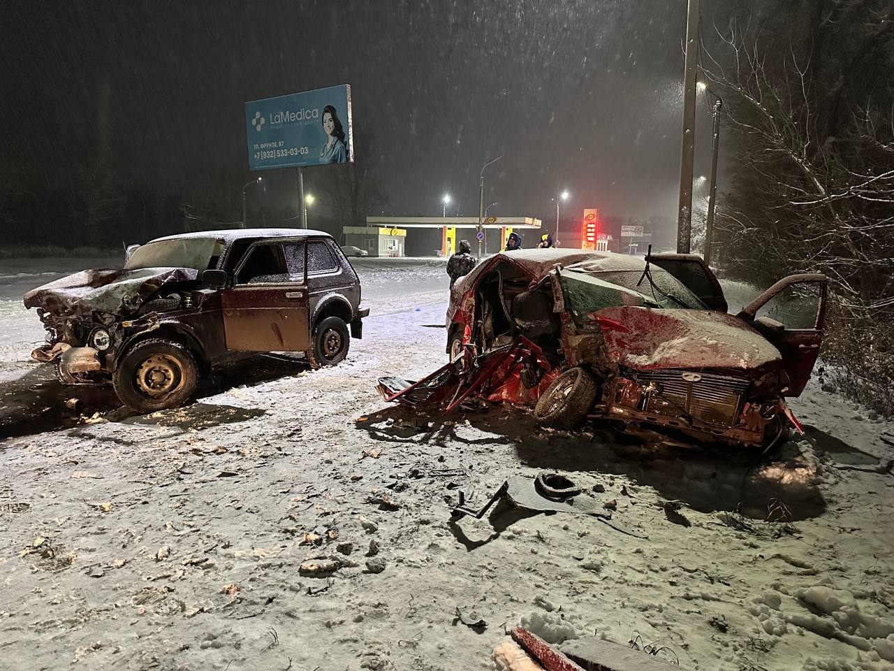 Парень погиб в ДТП под Бугурусланом, пятеро пострадали