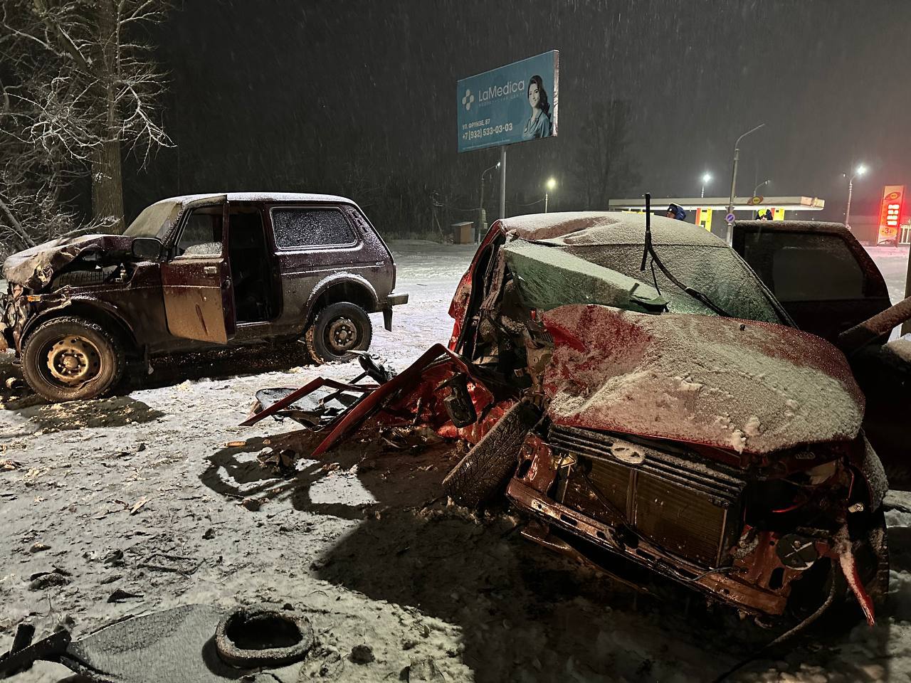 Парень погиб в ДТП под Бугурусланом, пятеро пострадали