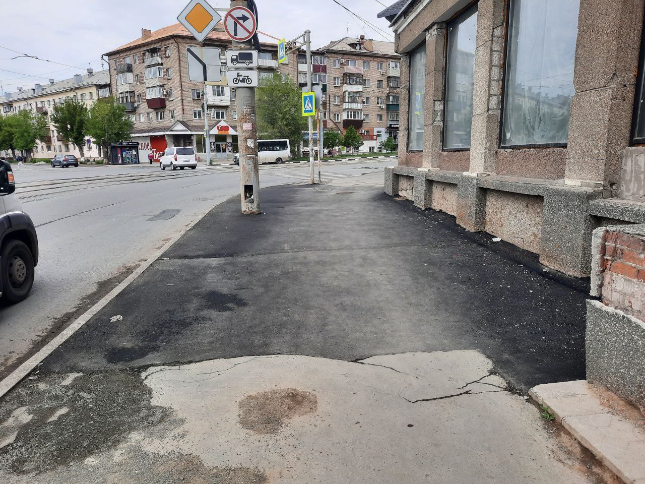 Участки дорог восстанавливают после аварийных работ