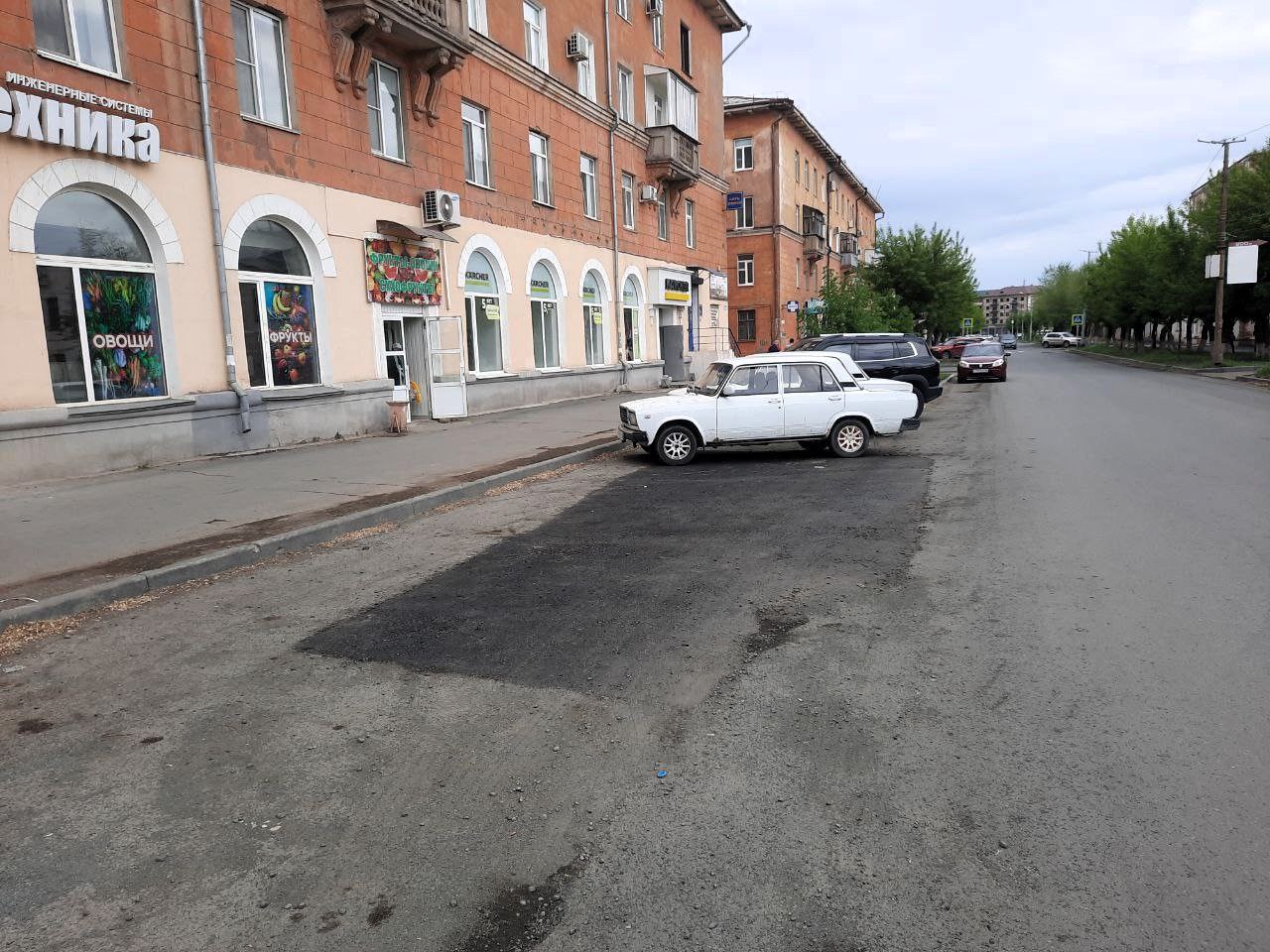 Участки дорог восстанавливают после аварийных работ