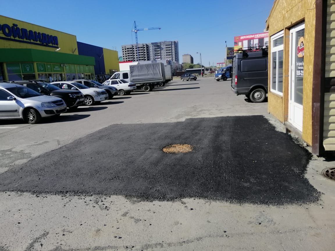 Участки дорог восстанавливают после аварийных работ
