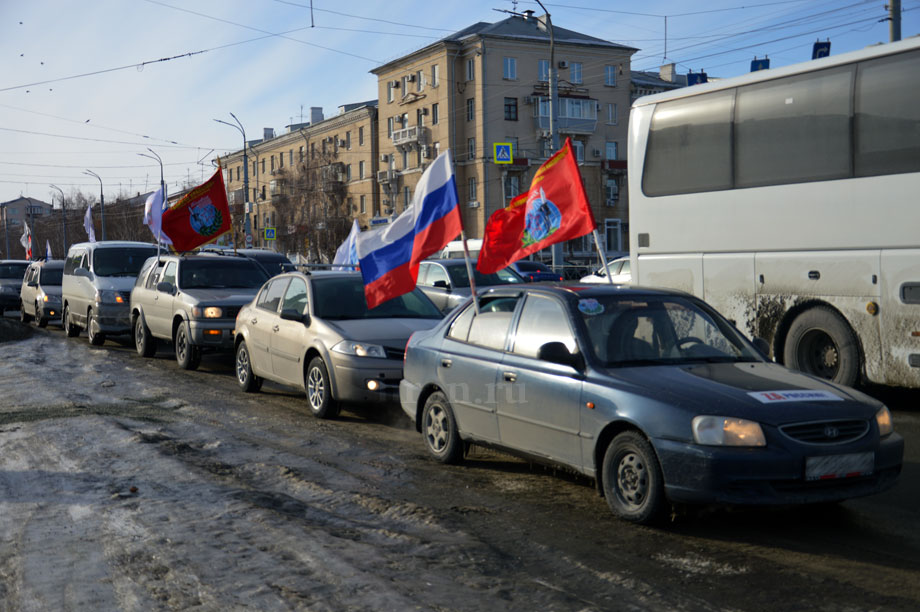 Автопробег в честь воинов-интернационалистов