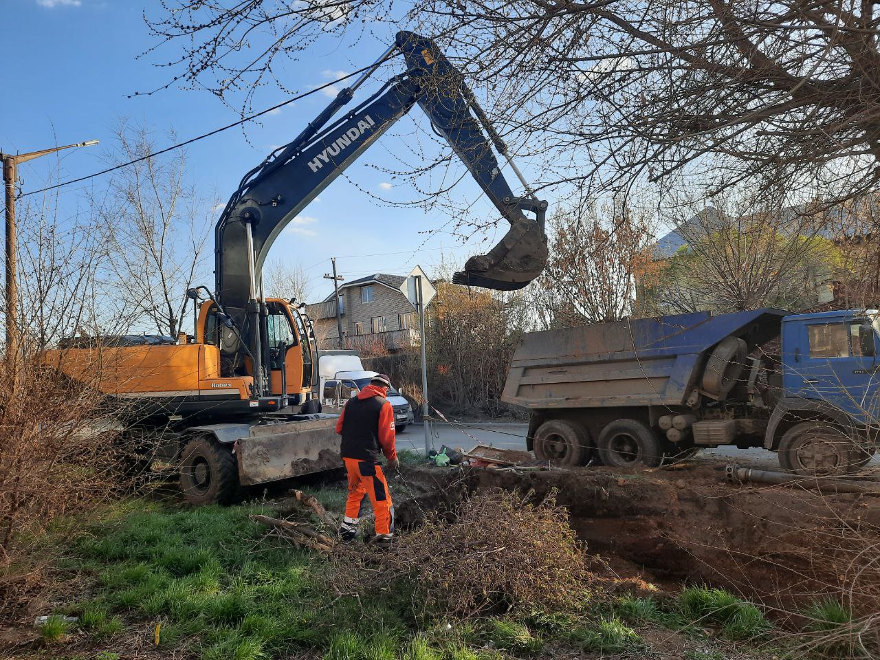 Водоснабжение восстановлено, работы завершены