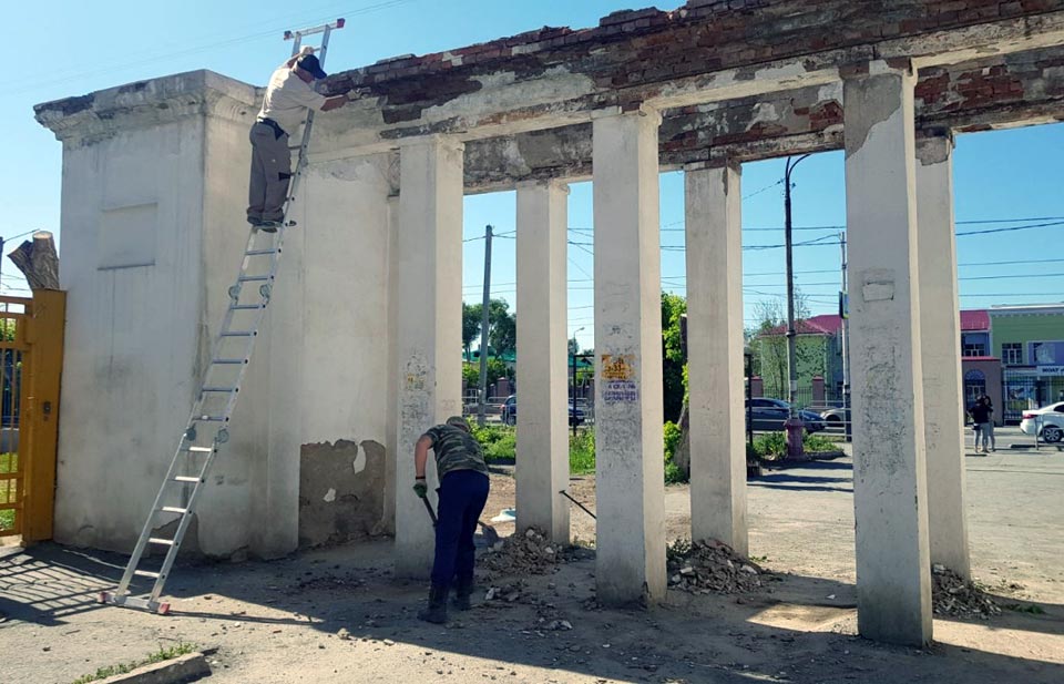 Парк строителей готовят к дню рождения города