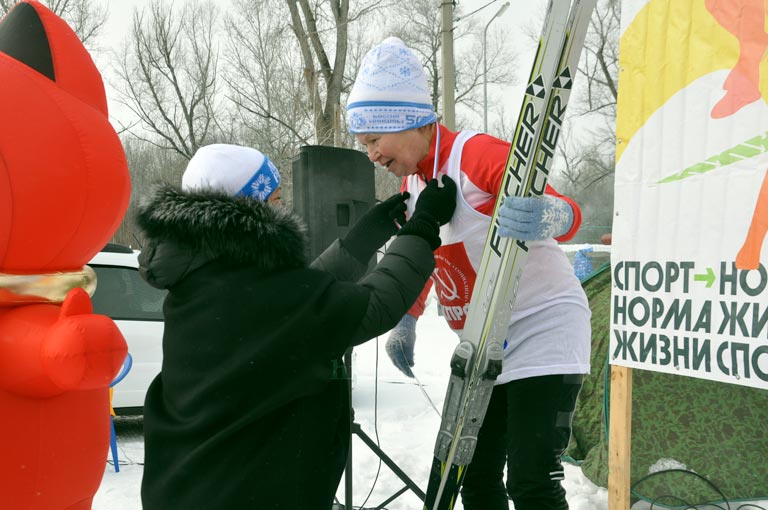 По доброй традиции – на лыжню