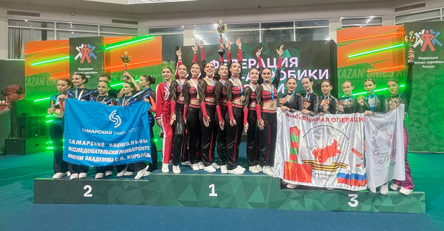 В призеры попали, грацию и силу показали