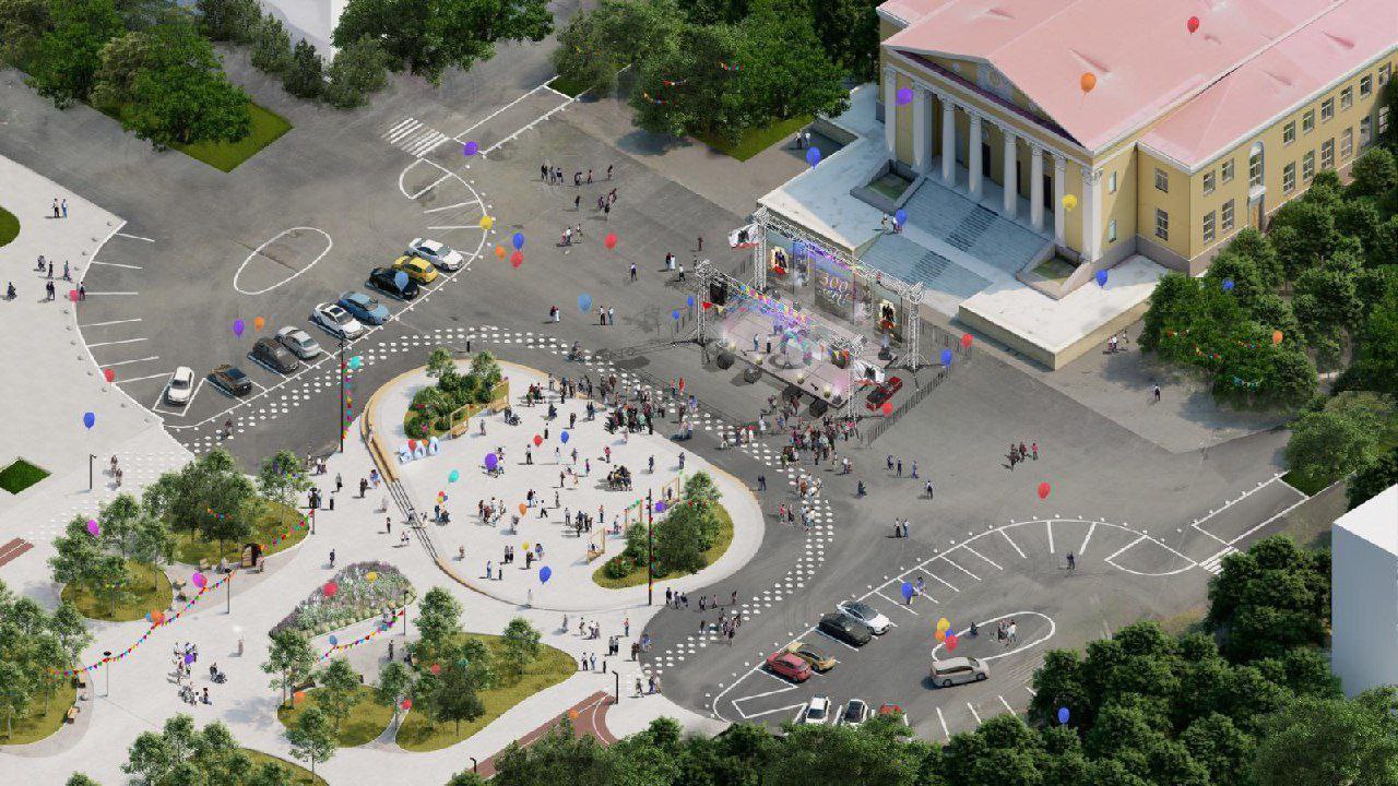 Вы можете решить какая территория преобразится в 2027 году