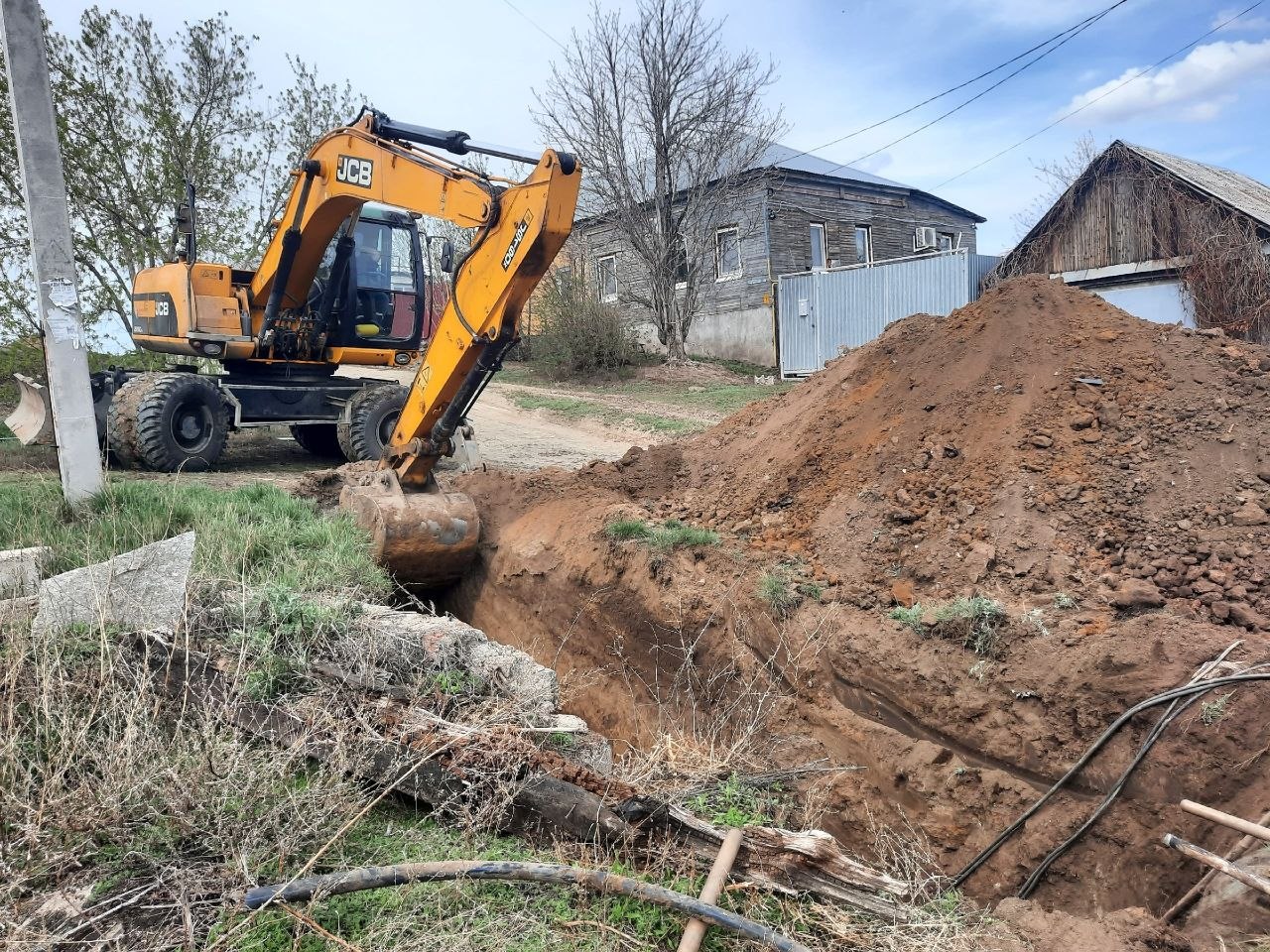Ветхий водопровод заменили после полувека эксплуатации